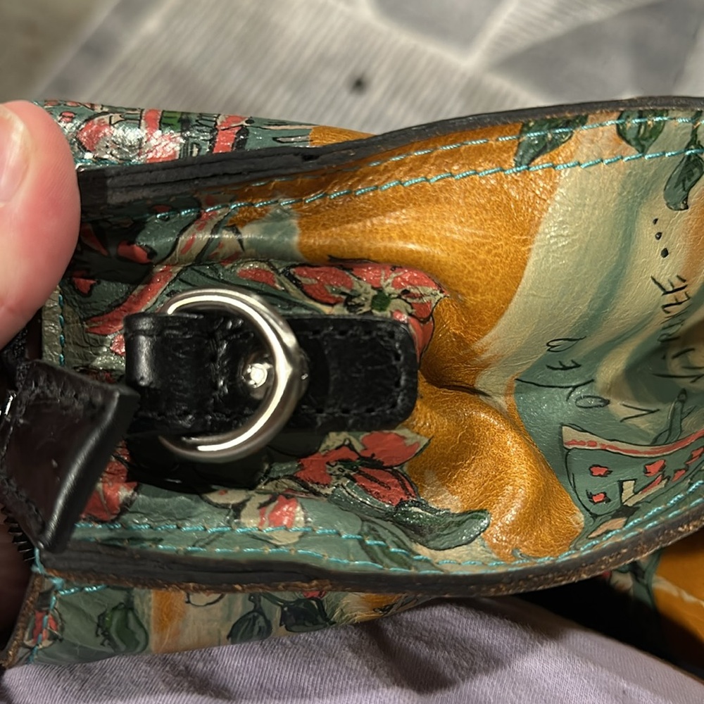 Patricia Nash Floral Bag - Green and Orange - Picture 10 of 10